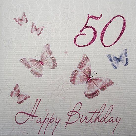 Carte De Mariage Faite à La Main Avec Diamants Strass - Motif Arbre D'anniversaire, 16x16 Cm, Intérieur Vierge