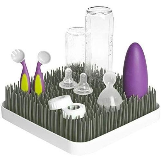 Égouttoir à Biberons Herbe - Séchage Aéré Pour Biberons Et Accessoires Bébé - 7