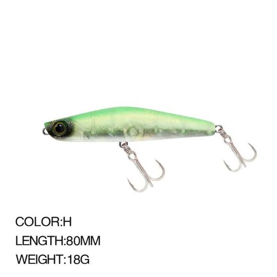 CNKOO 3 Pcs Leurre de Pêche Popper Topwater Appât Dur
