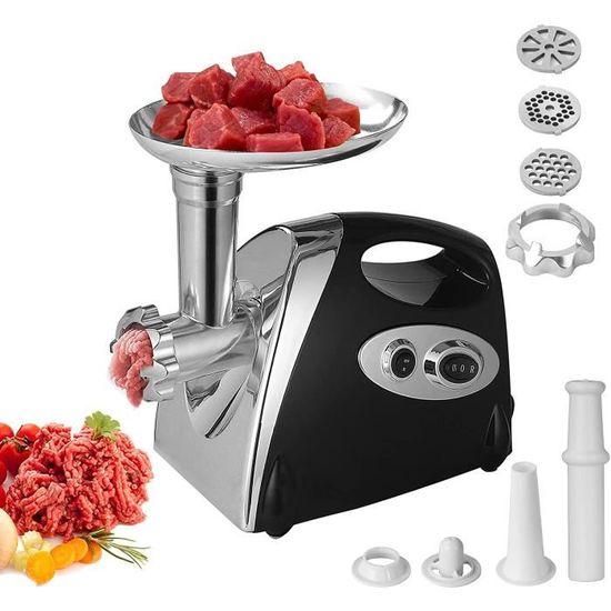 Hanchen Hachoir A Viande Electrique 6en1 Avec Tube à Saucisse