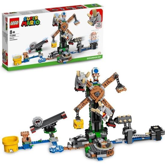 LEGO® 71390 Super Mario Ensemble d'extension La destruction des Reznors Jouet enfant 6 ans