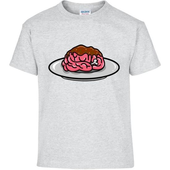 Kreamode T Shirt Homme Trash Cerveau Humour Noir Swag Fun Drole T Shirt Manches Courtes Col Rond Xxl Gris Gris Cdiscount Pret A Porter