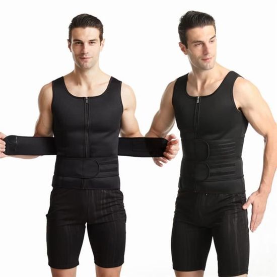 DownLTL Chemise Sauna Sudation Femme - Gilet Amincissant Néoprène Manches Longues - Ventre Plat Et Perte De Poids