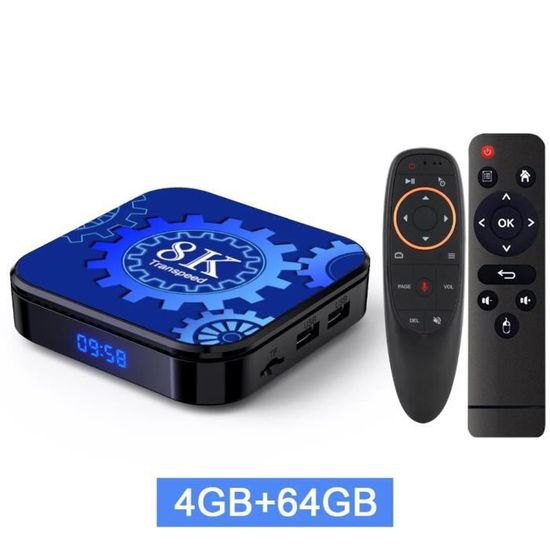 Boitier de Streaming I-MAX 4K Chromecast et Commande Vocale + adaptateur hdmi gratuit
