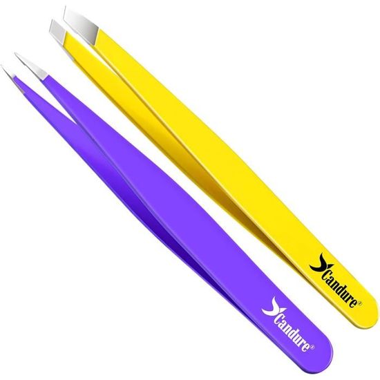 Pince A Epiler Professionnelle Acier Inoxydable Precision Écharde Oblique Pointe Pince À Épiler