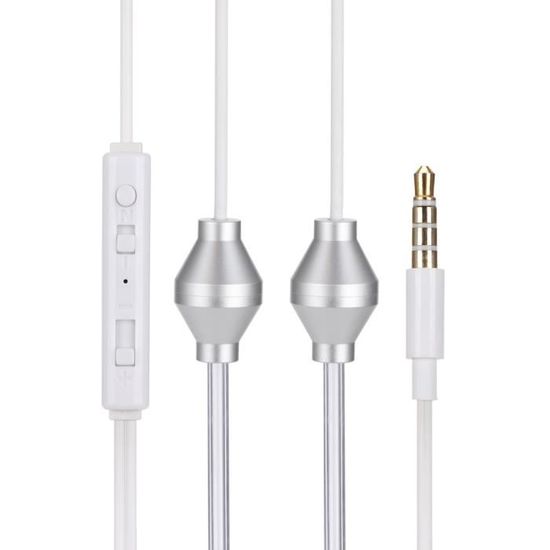 Écouteurs Intra-auriculaires Pisen AP03 - Jack 3.5mm - Compatibles Tous Téléphones - Neuf