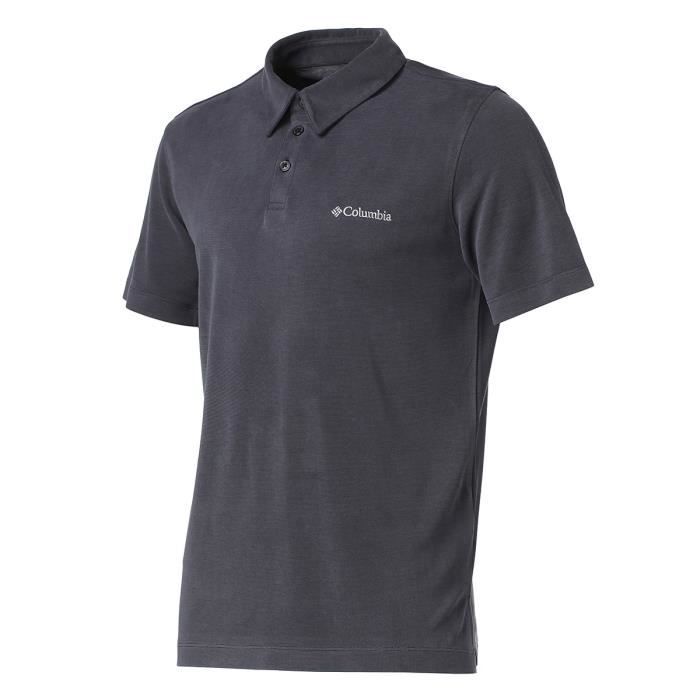 COLUMBIA Polo Manches courtes Ridge Modal - Homme - Noir