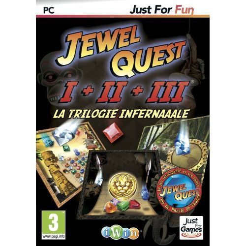 Just For Games Jewel Quest 1 + 2 + 3 / Jeu PC