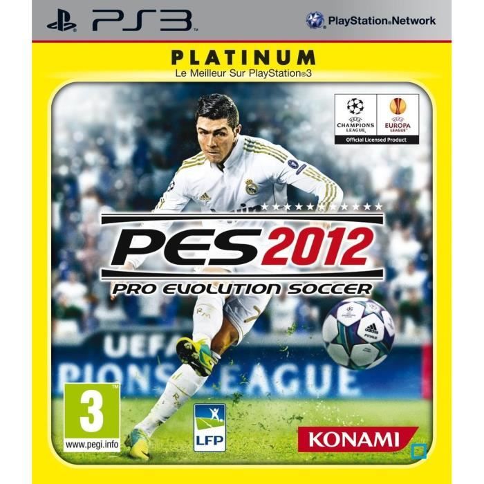PES 2012 PLATINUM / Jeu console PS3