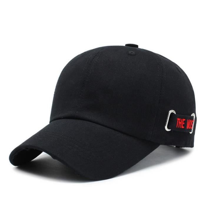 Casquette De Baseball Tout-Match A La Mode Noir1