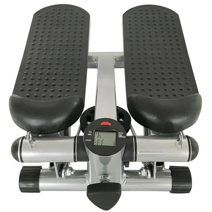 Stepper hydraulique noir-gris avec cordon de serrage Norme européenne