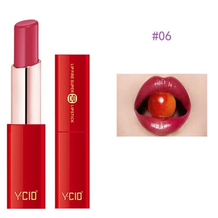 Rouge à lèvres métallique mat pour une hydratation durable, pas facile à décolorer le rouge à lèvres ZHL90515524F_kandyfine