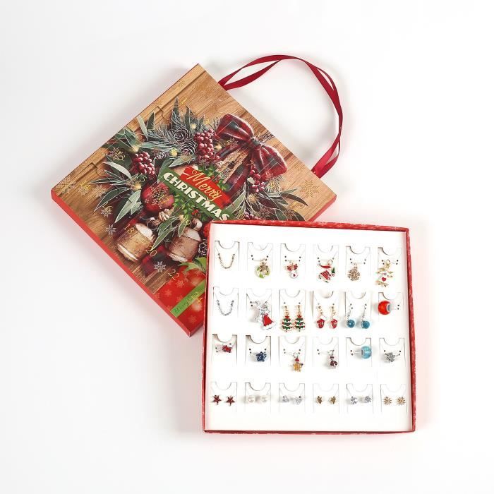 DAMILY® Calendrier de l'avent coffret cadeau de Noël- Accessoires