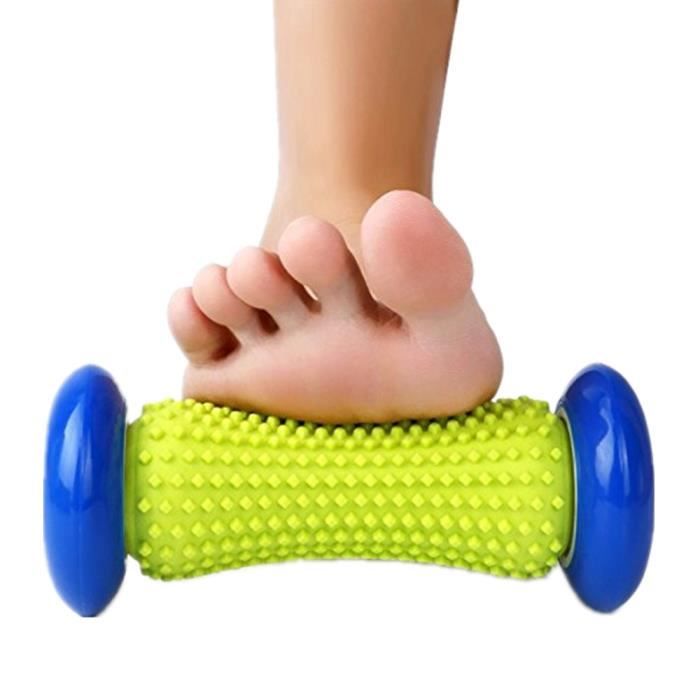 Entraînement musculaire Yoga massage roue main fascia plantaire relaxation rouleau pied muscle endoloris rouleau bleu-14