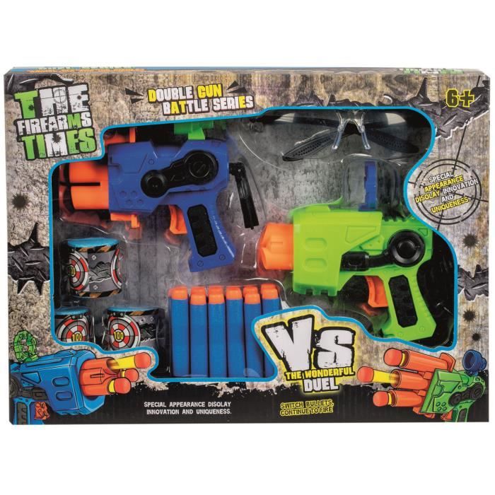 Pistolet 24cm fleche mousse