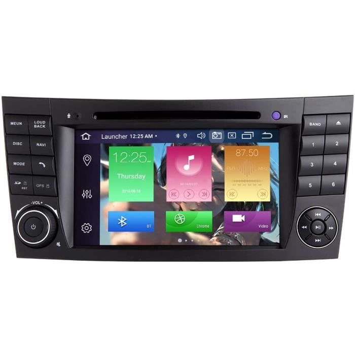 AUTORADIO pour Mercedes Benz Classe E W211 W219 CLS Android 100 Octa Core 4 Go de RAM 64 Go de ROM 7 Autoradio Systegraveme GPS 426