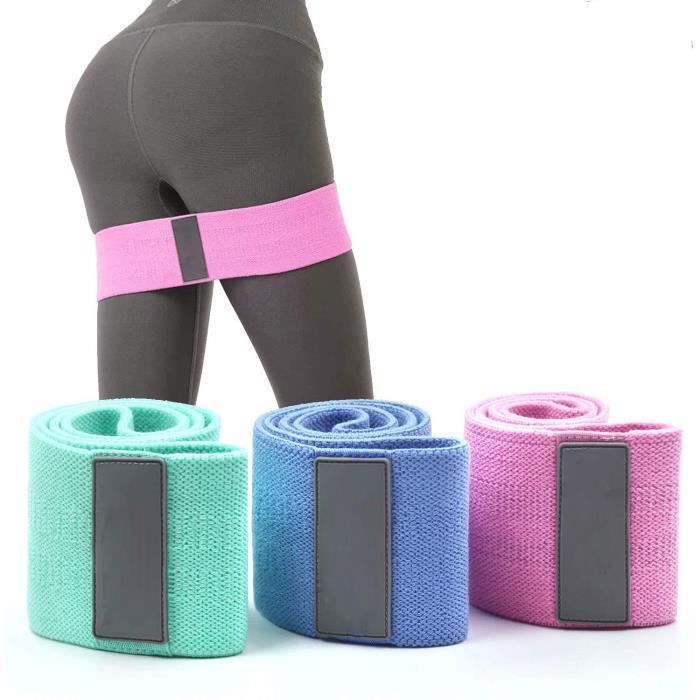 Bande Élastique Résistance/Souple et Antidérapante Hip Circle Band/Bandes de Hanche pour Musculation,Activation des Muscles