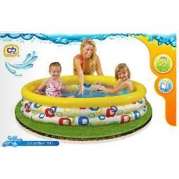 3 Carrés Anneaux Gonflables Pour La Piscine - 2…
