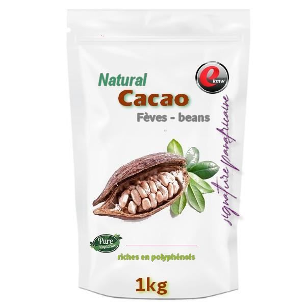Fèves de cacao séchées - signature panafricaine -1kg