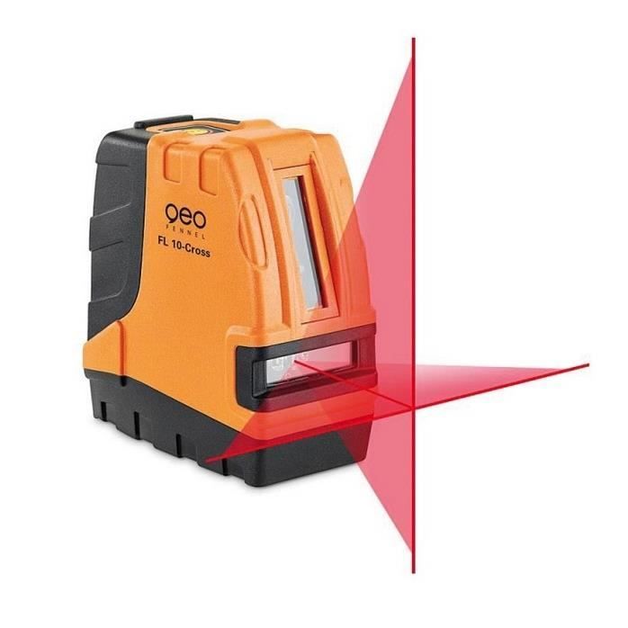 Geo Fennel - Laser croix IP54 portée 10m 18h d'autonomie - FL 10 CROSS