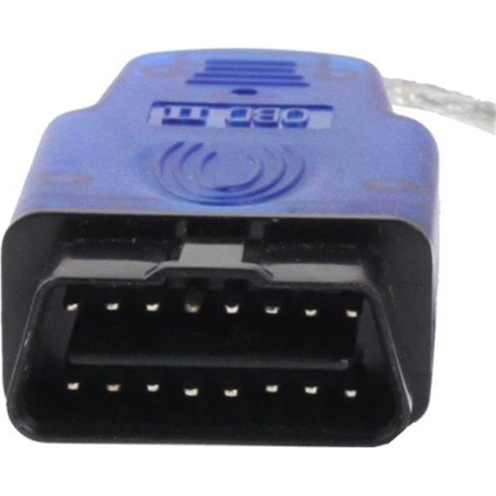 VAG KKL 409.1 USB OBD2 VW VAG COM VCDS OBD II pour PC + logiciel diagnostique