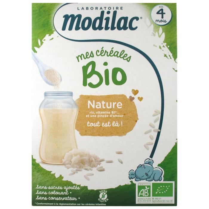 -Modilac Céréales Bio Nature 250 g