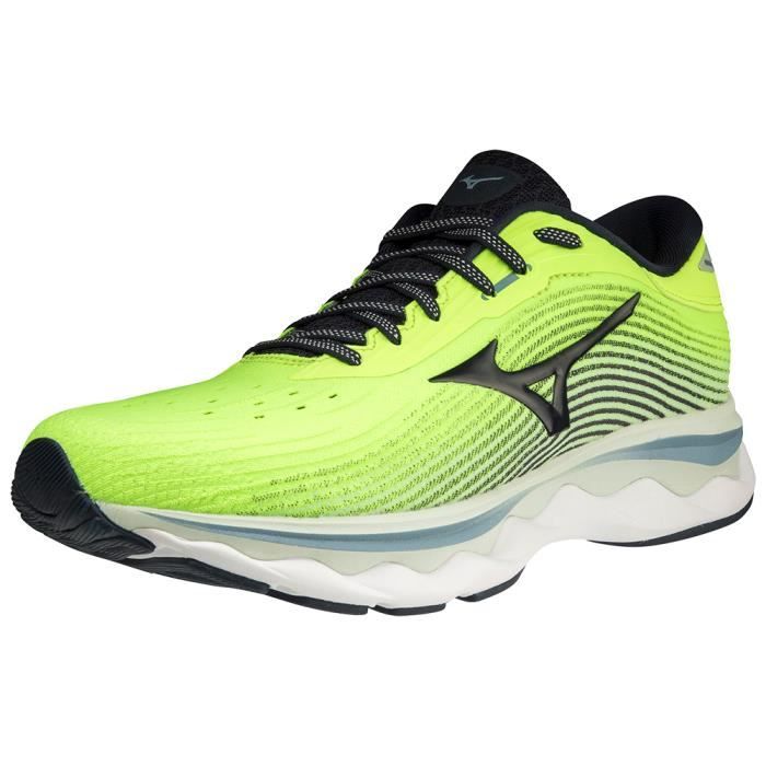 Chaussures de sport running Mizuno Wave SKY V5 Homme Jaune