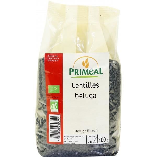 Lentilles Beluga, 500g., Priméal
