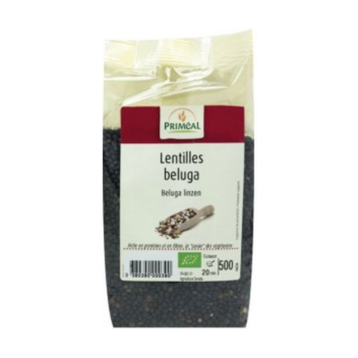 Lentilles Beluga, 500g., Priméal