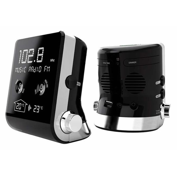 THOMSON CT390 Radio Réveil - RDS - Avec température