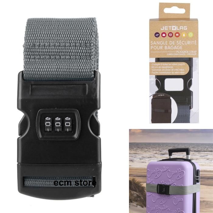 Sangle de sécurité pour bagage JET LAG Courroie à bagage