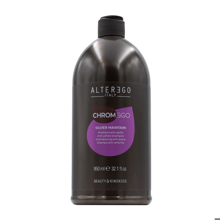 Meilleurs prix pour Alterego ChromEgo Silver Maintain Shampoo 950ml - shampooing anti-jaune