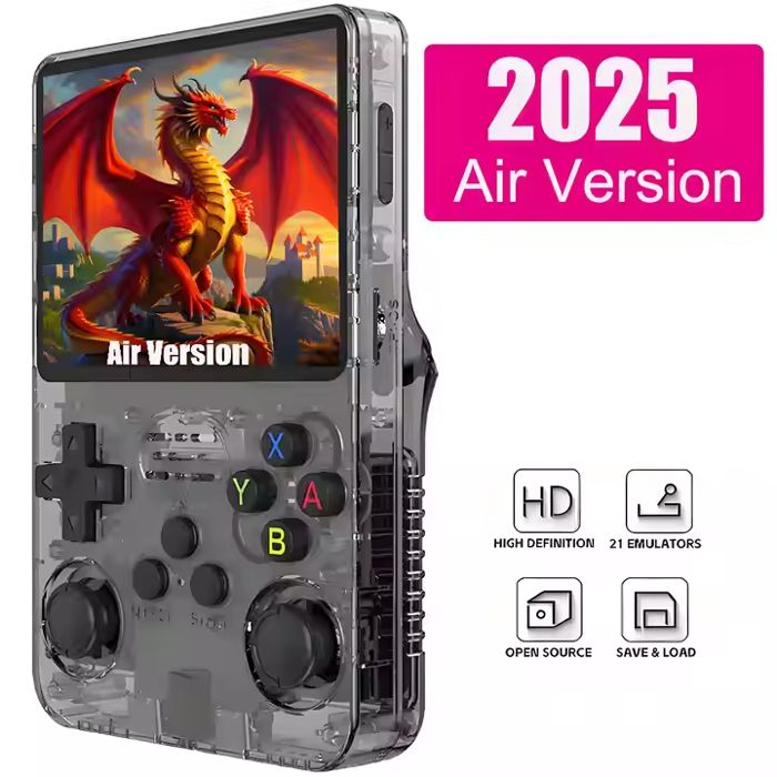 Console de jeux rétro portable R36S – Édition Nostalgie : 20 000 jeux intégrés écran IPS 3 5 - vue 2