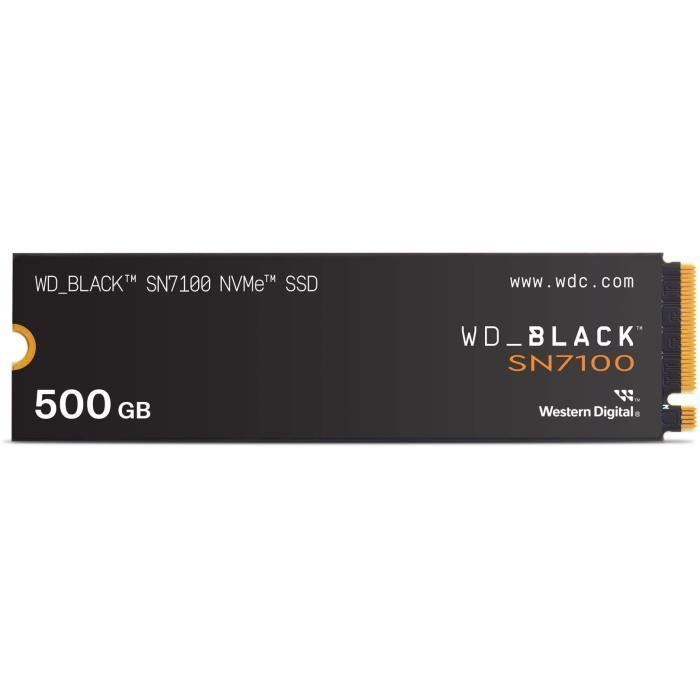 WD 500 Go NVMe Gen4 M.2 – WD SN7100