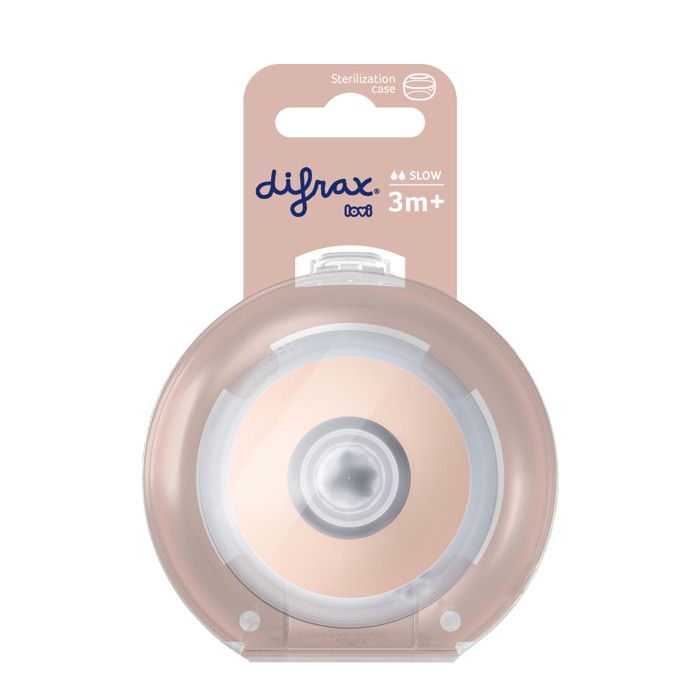 Difrax  Difrax LOVI Tétine Dynamique Mammafeel -  - S