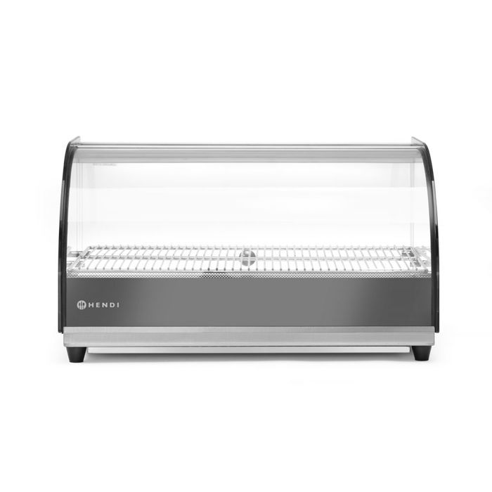 Vitrine de table chauffante un niveau 230V/400W 554x376x(H)311 mm - Hendi