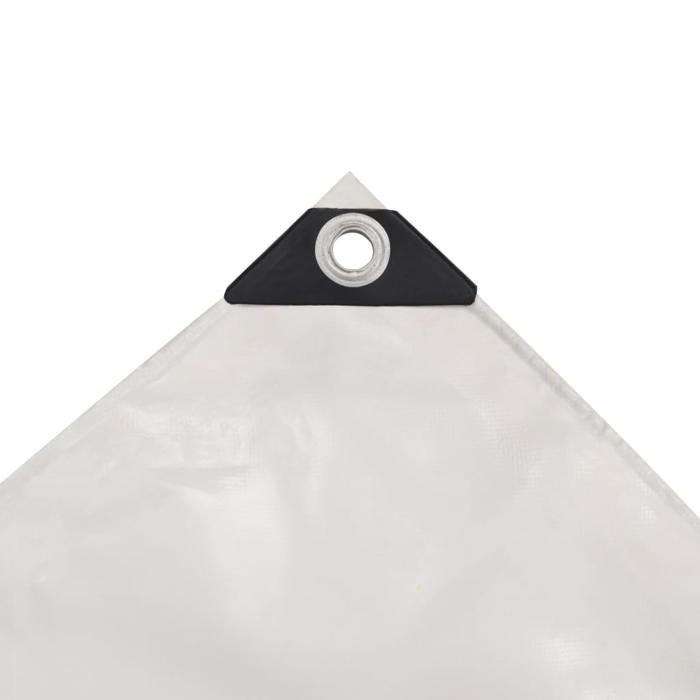 [LES SOLDES]Blanc Bâche 650 g / m² 3x5 m BlancPoids 10.8 Kg@672111
