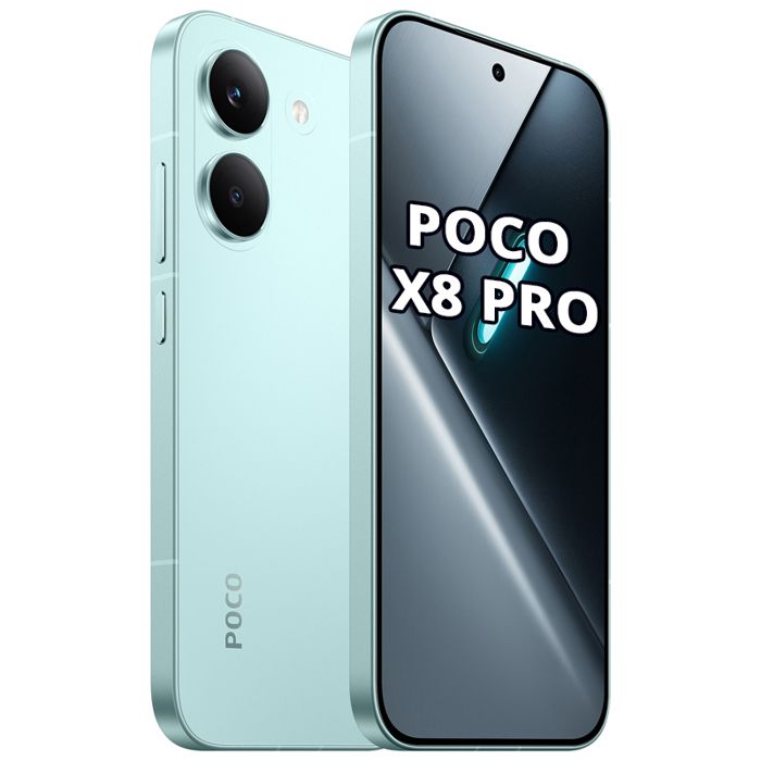 Smartphone Xiaomi POCO X8 Pro 5G 8 Go RAM / 256 Go ROM Vert 659 AMOLED Batterie 6500 mAh Dimensity 8500-Ultra