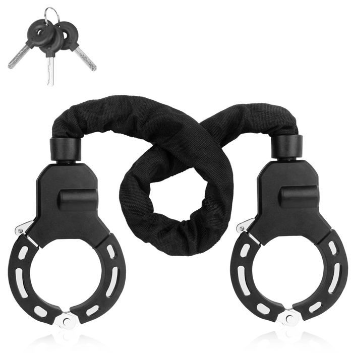 Antivol Trotinette Electrique Cadenas Trotinette Cadenas Velo Electrique avec 3 Clés Accessoires Antivol Trottinette pou ANTIVOL