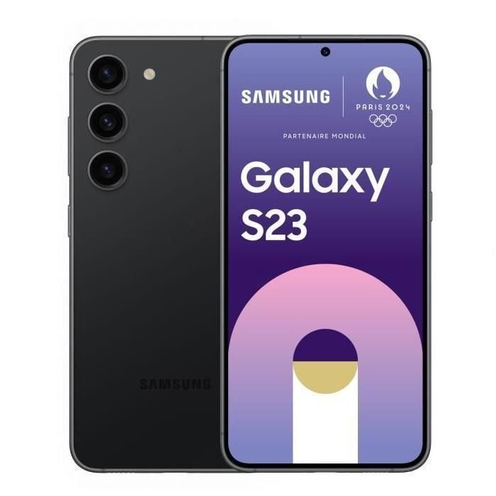 Samsung Galaxy S23 256 Go Noir - vue 2