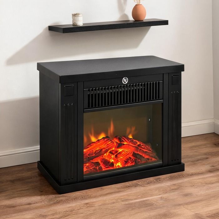 13.4 x 6.7 x 9.8 in and poêle noir Fireplaces and Accessories with 34 x 17 x 25 cm