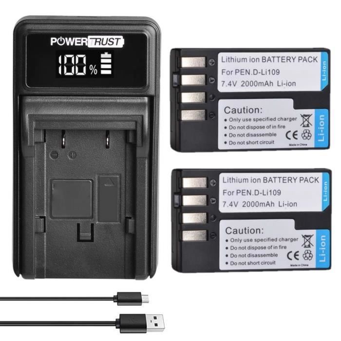 BATTERIE PATONA PREMIUM 1261 D-LI90 POUR PENTAX BATTERIE PATONA PREMIUM 1261 D-LI90 POUR PENTAX