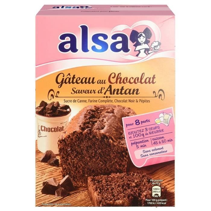 Alsa Préparation Gâteau Chocolat D'Antan (lot de 4) - Cdiscount  Electroménager