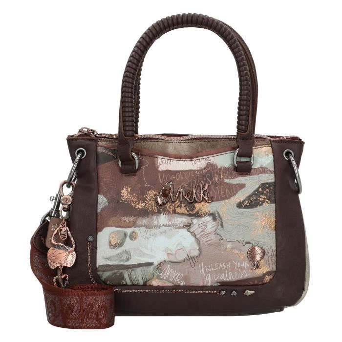 Sac à main ANEKKE Outer - 26 cm - Multicolore - Bandoulière zippée Sac à main ANEKKE Outer - 26 cm - Multicolore - Bandoulière zippée