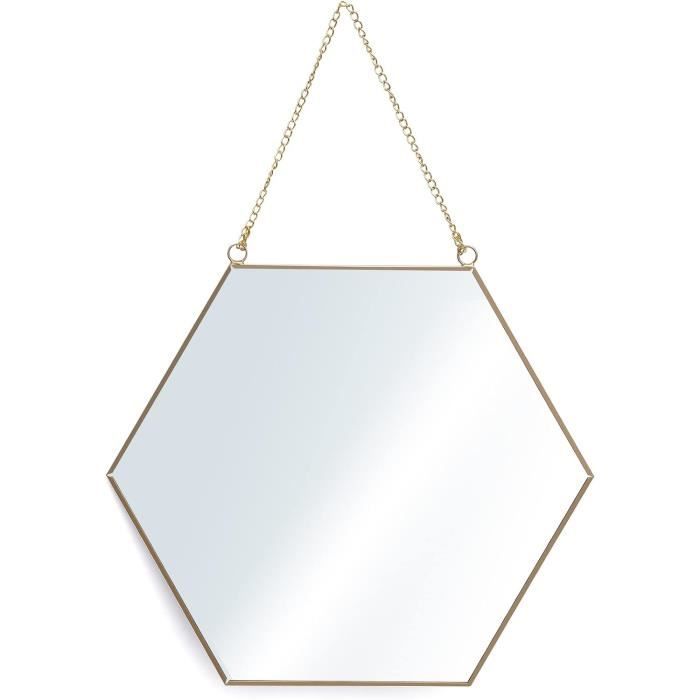Sanfly Miroir Mural Décoratif À Longue Suspension, Cadre De