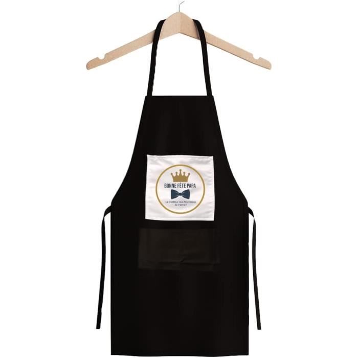 Chef Pomodoro Tablier Cuisine Homme, Tablier De Cuisine Femme, 100% Coton, Tablier De Cuisine
