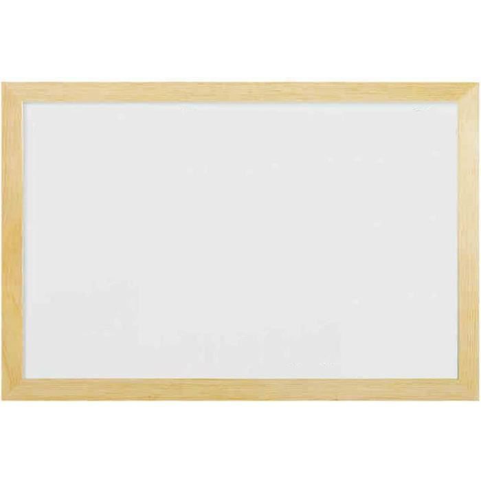 Tableau Blanc Kamashi Effaçage à Sec Magnétique Cadre en MDF Doré 60x45cm A138 - Beaux Tableau Blanc Kamashi Effaçage à Sec Magnétique Cadre en MDF Doré 60x45cm A138 - Beaux