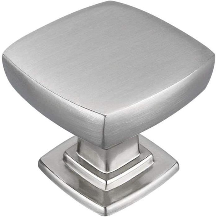 Poignée De Meuble Aqbau Aluminium Poli - Carrée Moderne - NOS