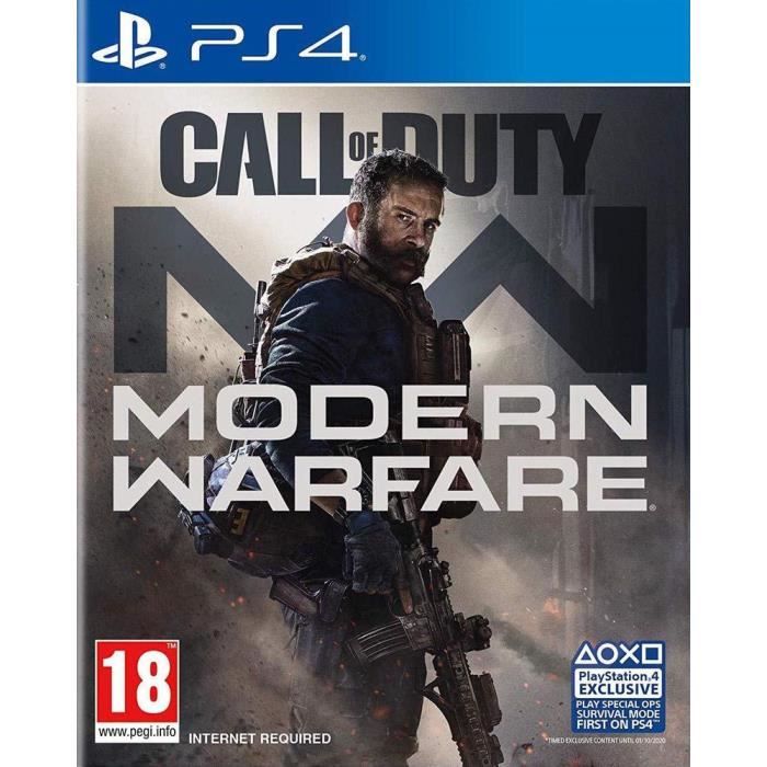 CALL OF DUTY Modern Warfare Jeu PS4 + 14 Jours d essai