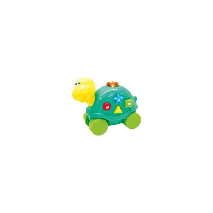 Be Toys Jouet Musical Bebe Pousse Tire A Roulettes Tortue Cdiscount Jeux Jouets